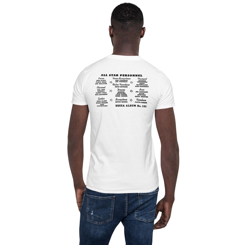 1940 "Decca Chicago Jazz" Short-Sleeve Unisex T-Shirt - Image 3