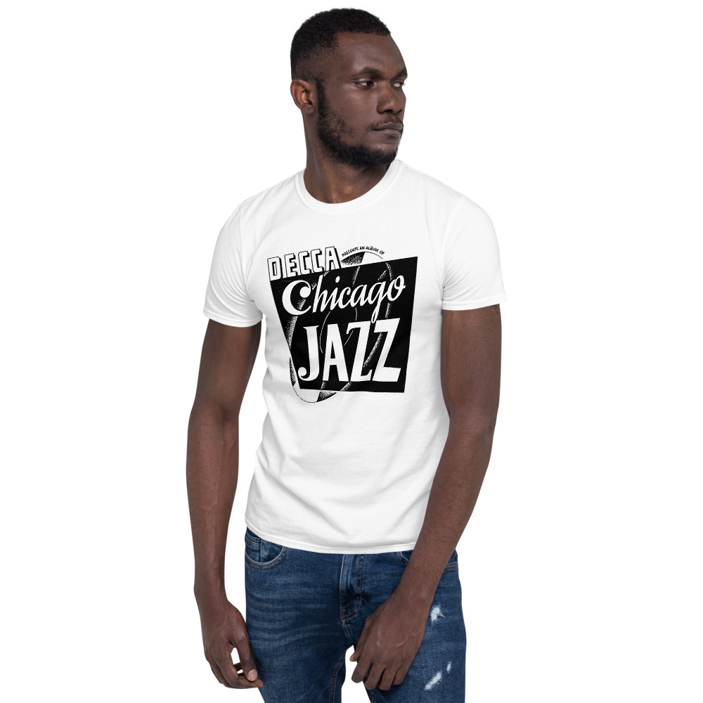 1940 "Decca Chicago Jazz" Short-Sleeve Unisex T-Shirt - Image 2