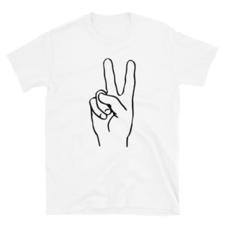 1923 "Peace Fingers" Short-Sleeve Unisex T-Shirt