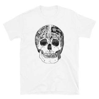 1884 "Fancy Skull Head On" Short-Sleeve Unisex T-Shirt