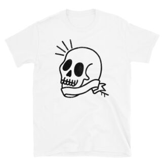 2022 "Simple Skull & Ribbon" Short-Sleeve Unisex T-Shirt