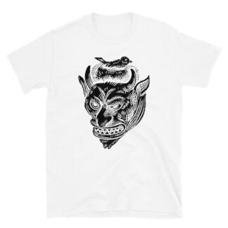 1879 "Beast Wearing Bird" Short-Sleeve Unisex T-Shirt