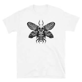 2023 "Death's Head Monster Moth v2" Short-Sleeve Unisex T-Shirt