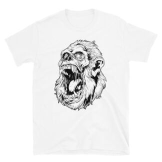 2023 "Undead Gorilla Scream" Short-Sleeve Unisex T-Shirt