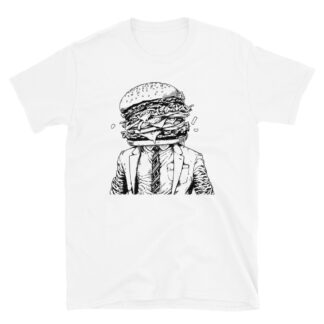 2023 "Burger Brain" Short-Sleeve Unisex T-Shirt