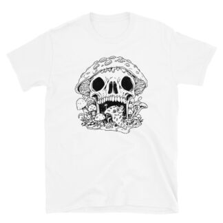 2023 "Psychedelic Skullshroom" Short-Sleeve Unisex T-Shirt