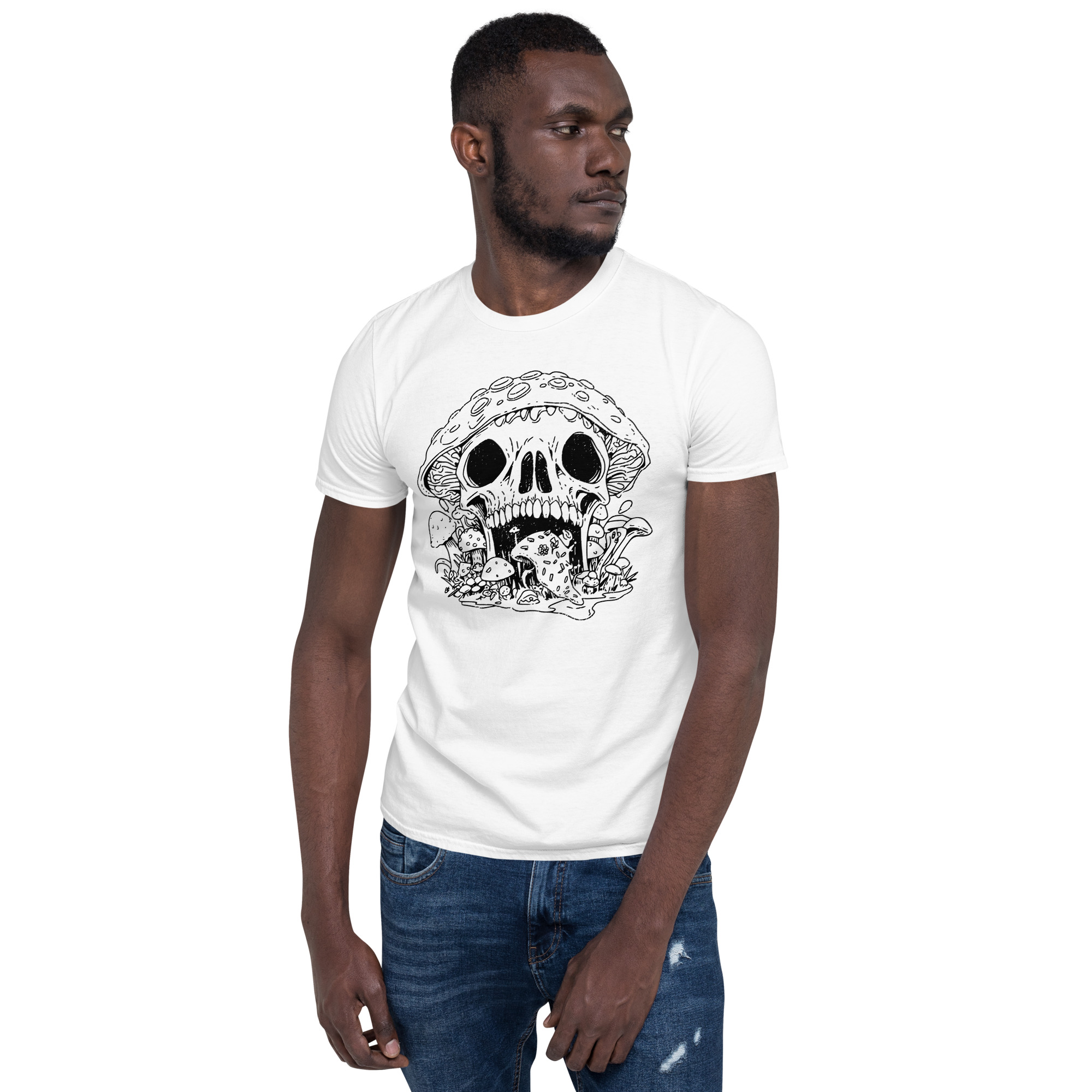 2023 "Psychedelic Skullshroom" Short-Sleeve Unisex T-Shirt - Image 2