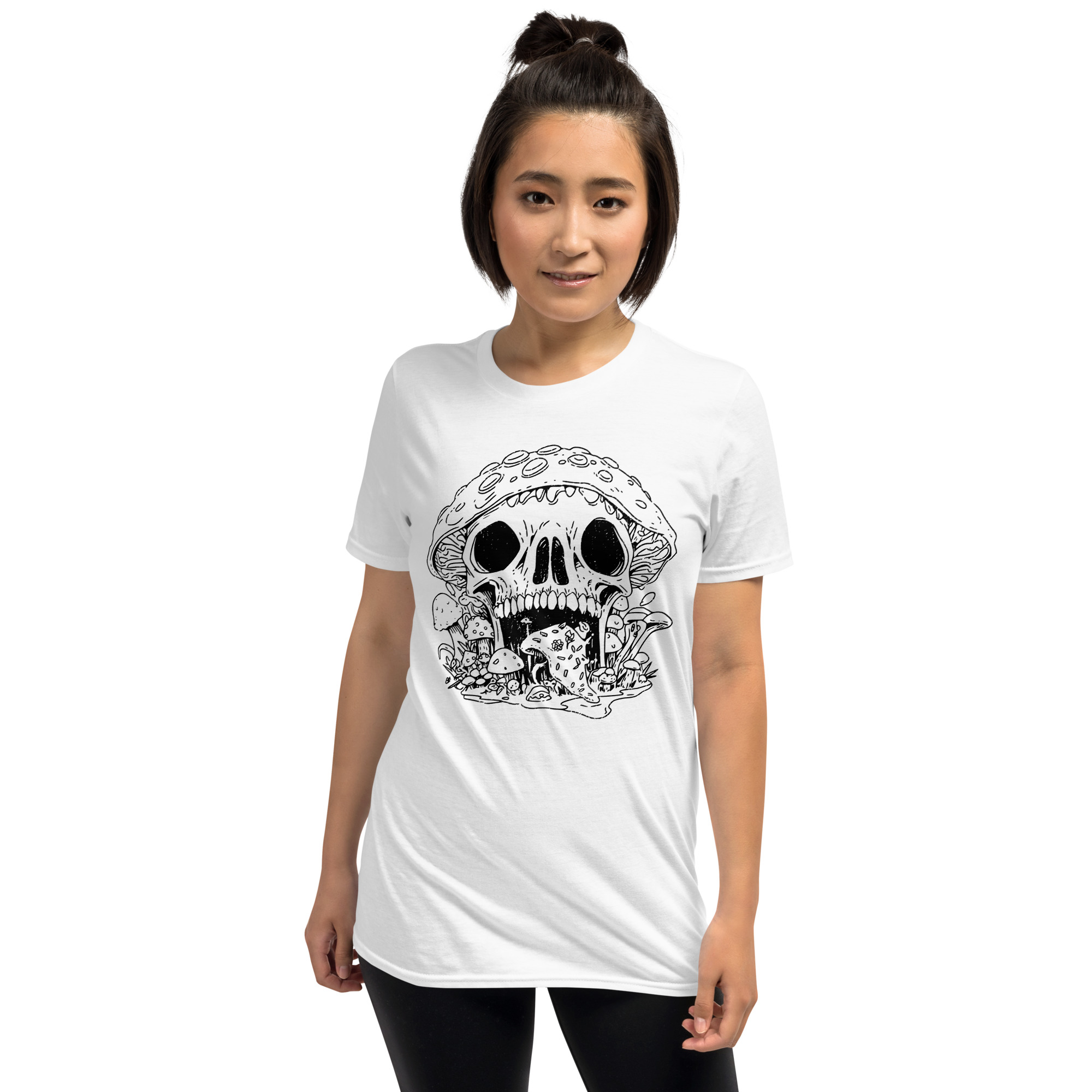 2023 "Psychedelic Skullshroom" Short-Sleeve Unisex T-Shirt - Image 3