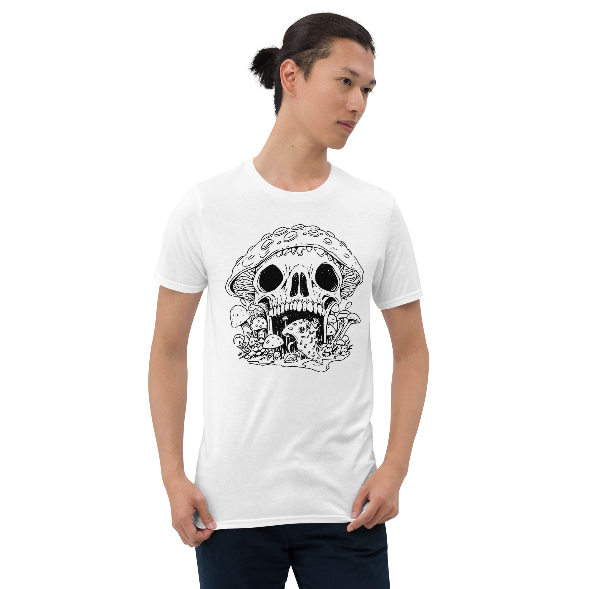 2023 "Psychedelic Skullshroom" Short-Sleeve Unisex T-Shirt - Image 4