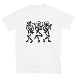 2023 "Three Skeleton Sparkle" Short-Sleeve Unisex T-Shirt
