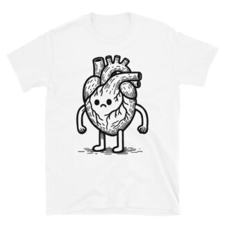 2024 "Sad Heart" Short-Sleeve Unisex T-Shirt