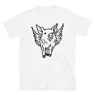 2024 "Big Flying Pig" Short-Sleeve Unisex T-Shirt