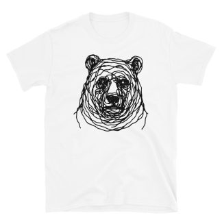 2024 "Scribble Bear" Short-Sleeve Unisex T-Shirt