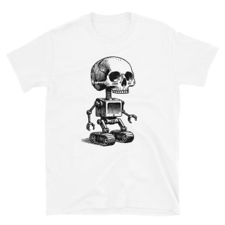 2024 "Little Skullbot v2" Short-Sleeve Unisex T-Shirt