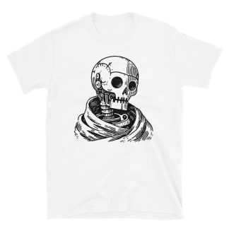 2024 "Skullbot Swaddled" Short-Sleeve Unisex T-Shirt