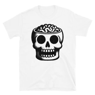 2024 "Skull Brains" Short-Sleeve Unisex T-Shirt