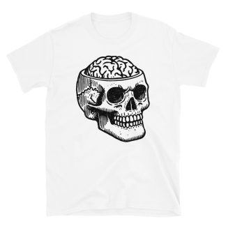 2024 "Skull Brains v2" Short-Sleeve Unisex T-Shirt
