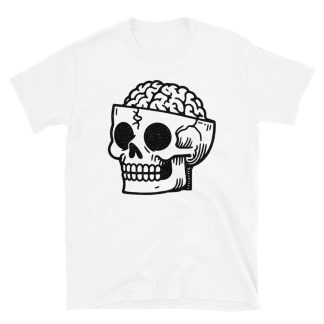 2024 "Skull Brains v3" Short-Sleeve Unisex T-Shirt