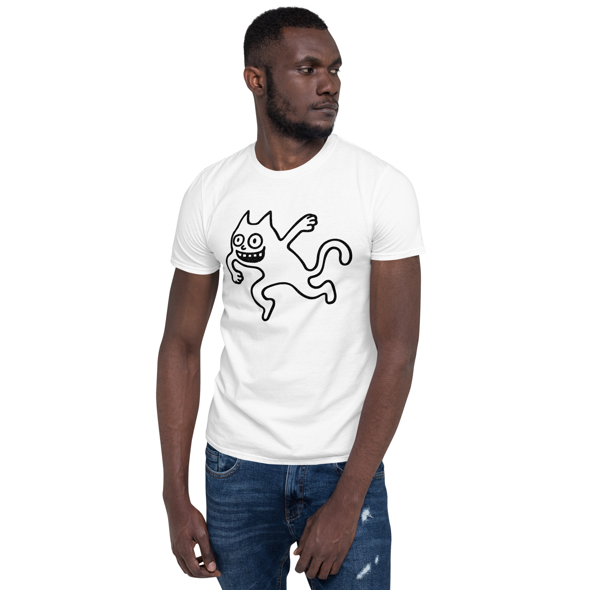 2024 "Wacky Cat" Short-Sleeve Unisex T-Shirt - Image 2